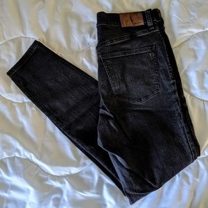 High-rise skinny Madewell jeans